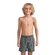 Shorts Praia Mash Masculino Infantil Liso Mesclado Microfibra - CZ07-CINZA MESCLA MEDIO