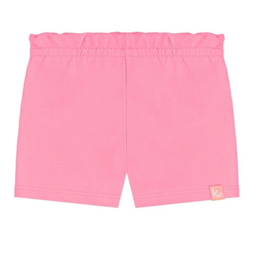 Conjunto Manga Curta Kamylus Baby Feminino Mamãe Ursinha Em Malha Penteada P/G