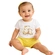 Conjunto Manga Curta Kamylus Baby Feminino Mamãe Ursinha Em Malha Penteada P/G - BRANCO NOVO-BRANCO NOVO