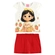 Conjunto Regata Kamylus Infantil Feminino Com Short Saia Garotinhas Em Malha Tchibum 1/3 - AMORE-AMORE