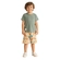 Conjunto Manga Curta Kamylus Infantil Masculino Animaizinhos Em Meia Malha Penteada 1/3 - NATURE-NATURE