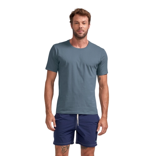 Camiseta Manga Curta Mash Regular Fit Algodão