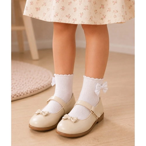 Meia Soquete Fashion Cia da Meia Infantil Feminina Fru Fru Algodão (G)