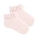 Meia Soquete Cia da Meia Bebê Feminina Fashion Texturizada Algodão - 22-ROSA