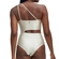 Maiô She Adulto Ombro Único Bojo Removível Em Microfibra Acetinado - OF00-OFF WHITE
