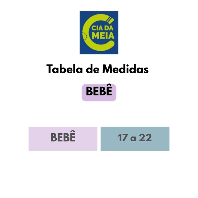 Tabela de Medidas