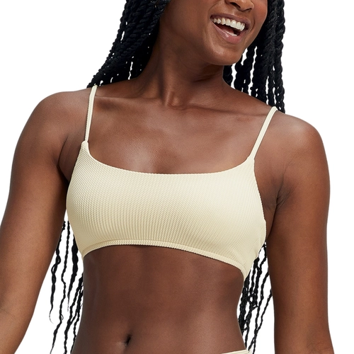 Biquíni Top She Adulto Alças Textura Natural Knit Em Microfibra
