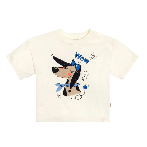 Conjunto Manga Curta Elian Infantil Feminino Blusa E Shorts Saia Meia Malha 4/8