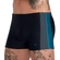 Sunga Boxer Mash Adulto Masculino Tricolor Em Microfibra - PT00-PRETO