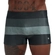 Sunga Boxer Mash Adulto Masculino Tricromático Em Polielastano - PT00-PRETO
