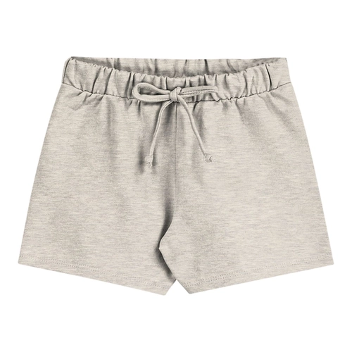 Shorts Elian Feminino Infantil Moletinho Sem Felpa 4/8