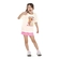 Blusa Manga Curta Elian Feminina Infantil Capivara Em Meia Malha Algodão 4/8 - 2037-NATURAL