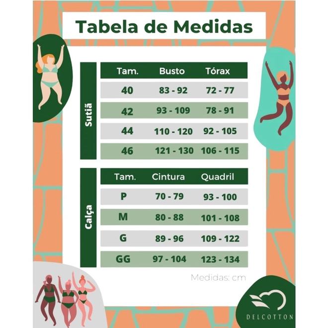 Tabela de Medidas