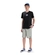 Camiseta Manga Curta Elian Masculina Juvenil Em Meia Malha Algodão - 7001-PRETO