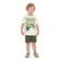 Conjunto Manga Curta Elian Infantil Masculino Camiseta Estampas Variadas E Bermuda Moletom 4/8 - 2037-NATURAL