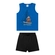 Conjunto Regata Elian Infantil Masculino Estampas Variadas E Bermuda Moletom 1/3 - 6730-ROYAL
