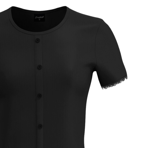 Blusa Manga Curta Elian Beats Juvenil Feminina Malha Canelada