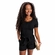 Blusa Manga Curta Elian Beats Juvenil Feminina Malha Canelada - 7001-PRETO