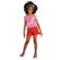 Conjunto Manga Curta Brandili Infantil Morango Em Meia Malha Algodão - PINK HIMALAIA-PINK HIMALAIA