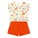 Conjunto Manga Curta Brandili Infantil Estampas Variadas Em Meia Malha Algodão 4/10 - OFF WHITE-OFF WHITE