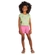 Conjunto Manga Curta Brandili Infantil Estampas Variadas Em Meia Malha Algodão 4/10 - VERDE CLARO-VERDE CLARO