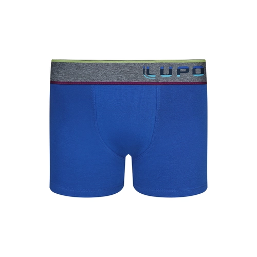 Cueca Lupo Kids Boxer Infantil Algodão Com Elastano