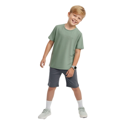 Bermuda Alakazoo! Masculina Infantil Em Moletom 4/10