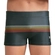 Sunga Boxer Mash Infantil Masculina Linhas Em Polielastano - PT00-PRETO