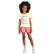Conjunto Manga Curta Brandili Infantil Feminino Blusa Ursinhas E Shorts Moletinho Algodão 4/10 - NATURAL-NATURAL