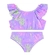 Conjunto Biquíni Kamylus Tchibum Infantil Feminino Top E Calcinha Uv 50+ Em Polielastano 4/10 - roxo-roxo