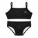 Conjunto Biquíni Kamylus Tchibum Infantil Feminino Top E Calcinha Lisa Em Polielastano 4/10 - PRETO NOVO-PRETO NOVO