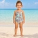 Maiô Regata Kamylus Tchibum Infantil Feminina Estampado Em Polielastano 1/3 - AZUL PISCINA-AZUL PISCINA