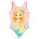 Maiô Regata Kamylus Tchibum Infantil Feminino Garotinhas Em Polielastano 1/3 - ROSA-CLARO-