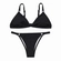 Conjunto Biquíni Areia Do Mar Adulto Feminino Liso Texturizado Em Polielastano - 25-PTO