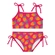 Conjunto Biquíni Areia Do Mar Infantil Feminino Estampado Em Polielastano 4/8 - 05-EST PINK