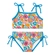 Conjunto Biquíni Areia Do Mar Infantil Feminino Estampado Em Polielastano 4/8 - EST-ESTAMPADO