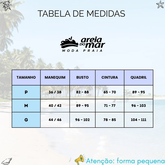 Tabela de Medidas