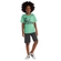 Conjunto Manga Curta Brandili Infantil Masculino Skate Radical Em Cotton 4/10 - VERDE TREVO-VERDE TREVO