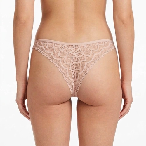 Calcinha String Miss France Adulto Fio Renda Em Microfibra