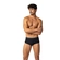 Cueca Lupo Slip Canelada Com Abertura Algodão Com Elastano - 9990-PRETO
