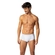 Cueca Lupo Slip Canelada Com Abertura Algodão Com Elastano - 1110-BRANCA