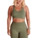 Top Nadador Esportivo Lupo Adulto Seamless Basic Com Bojo Removível - 4023-CACTO