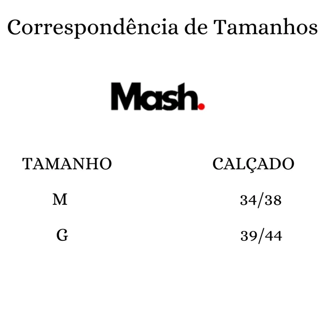 Tabela de Medidas