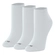Kit 3 Pares Meias Sapatilha She Com Textura Algodão - BR00-BRANCO