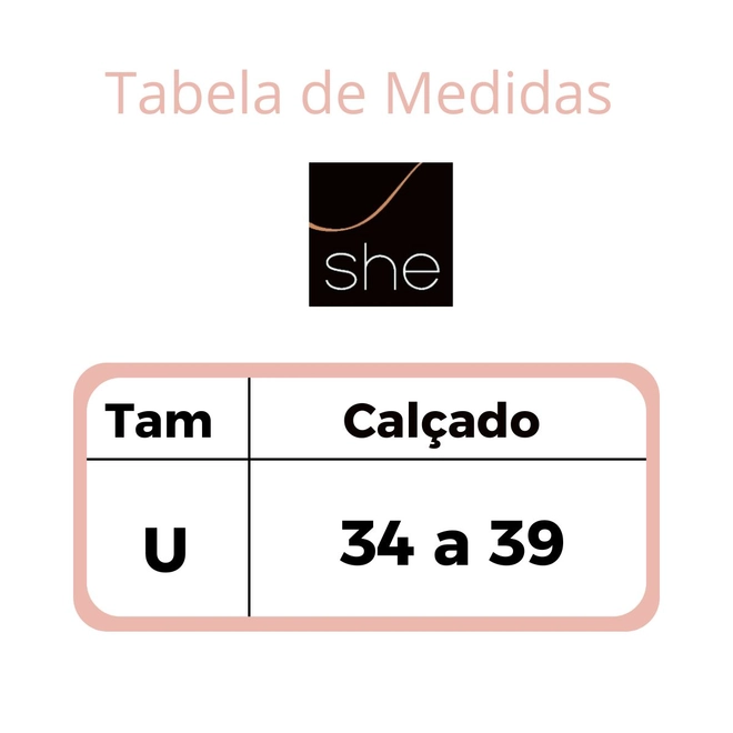 Tabela de Medidas